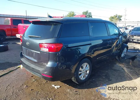 2017 Kia Sedona Lx from USA, damaged, VIN KNDMB5C1XH6242672